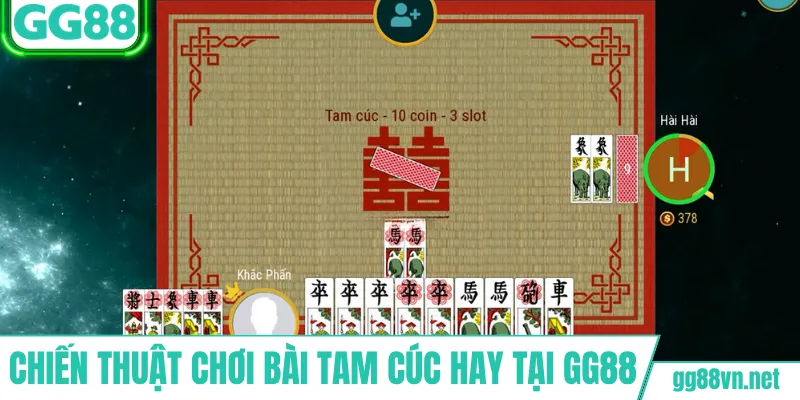 Chiến thuật chơi bài tam cúc hay tại GG88